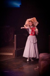 Laura Whittenberger as Mabel in Toby's Dinner Theatre's production of Pirates of Penzance. Photo courtesy of Kirstine Christiansen.