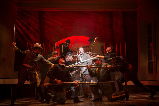 The cast of Freedom's Song: Abraham Lincoln and the Civil War at Ford's Theatre