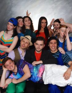 The cast of Godspell at Cockpit in Court