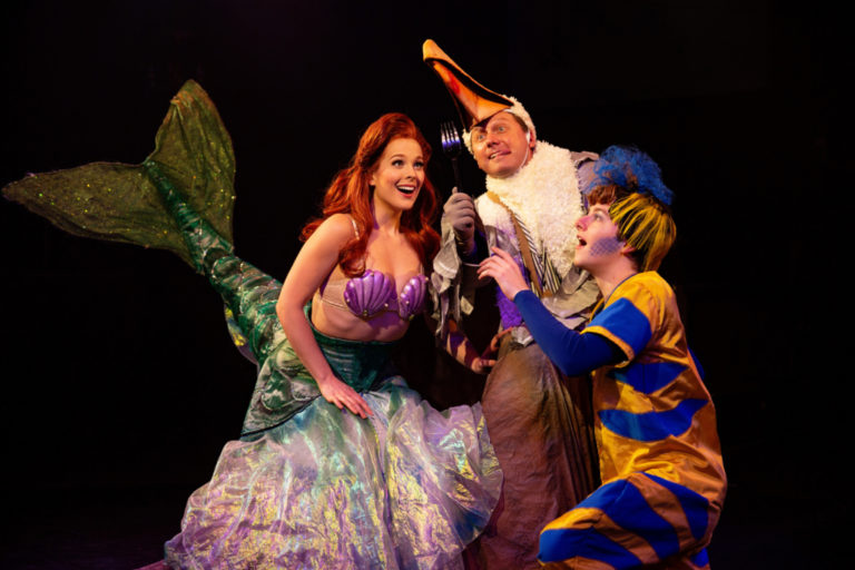 Ariel, Scuttle and Flounder (Abby Middleton, Jeffrey Shankle and Jacob ...