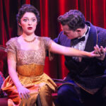 Katerina McCrimmon (left) as Fanny Brice and Stephen Mark Lukas (right) as Nick Arnstein ???? Matthew Murphy