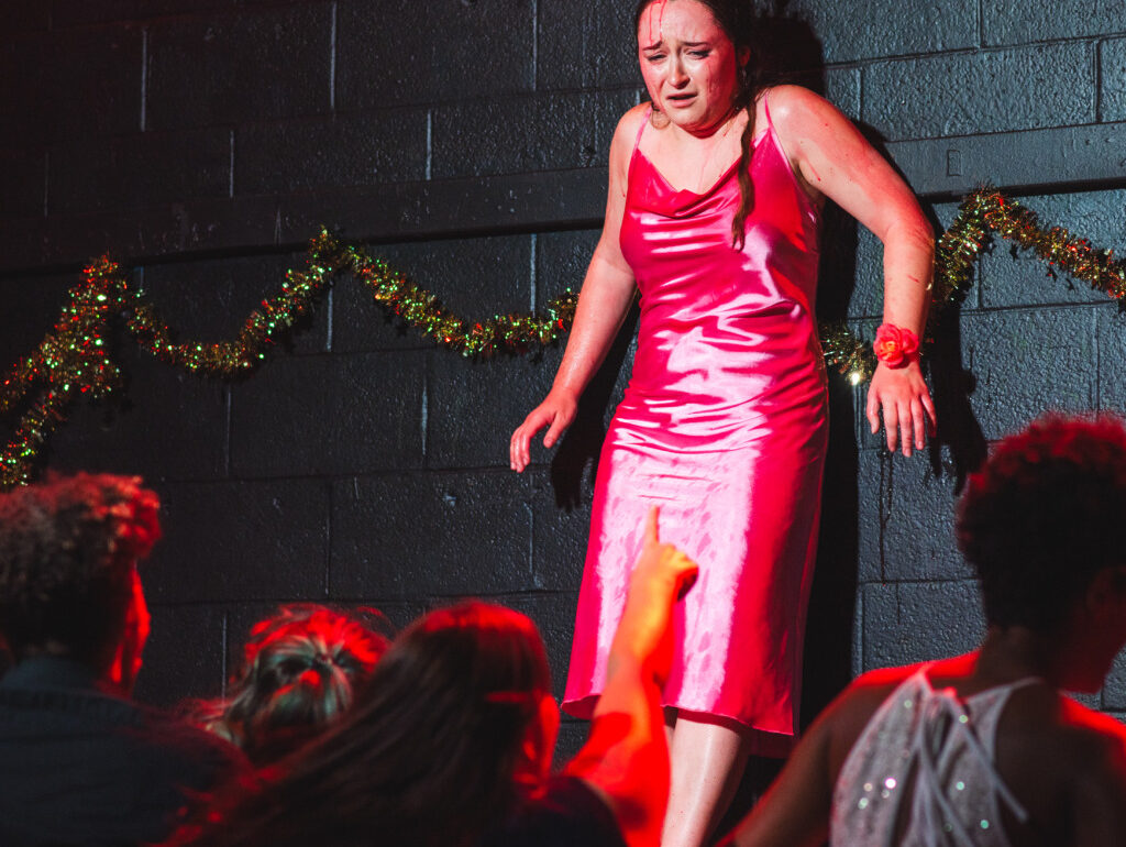 Natalie Giovan as Carrie in Carrie The Musical at Street Lamp Community Theatre 📷 Matthew Peterson