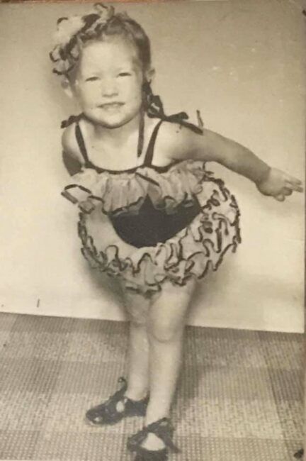 Bambi as a little baby dancer some Jellicle Moons ago.