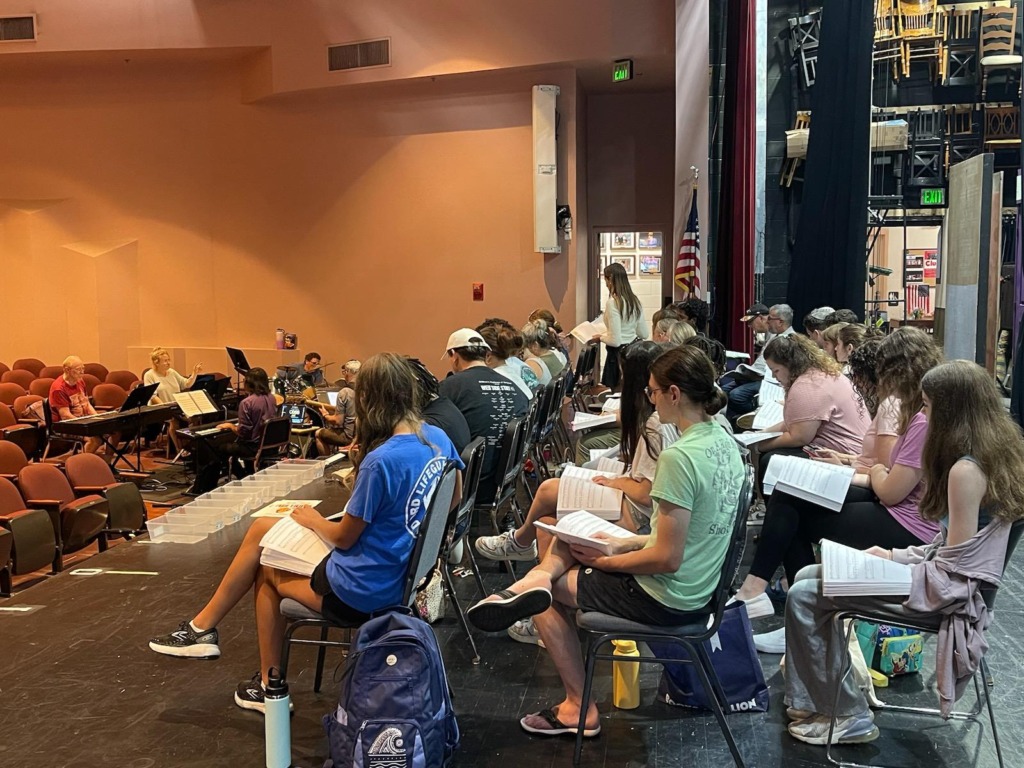 Mamma Mia sitz probe