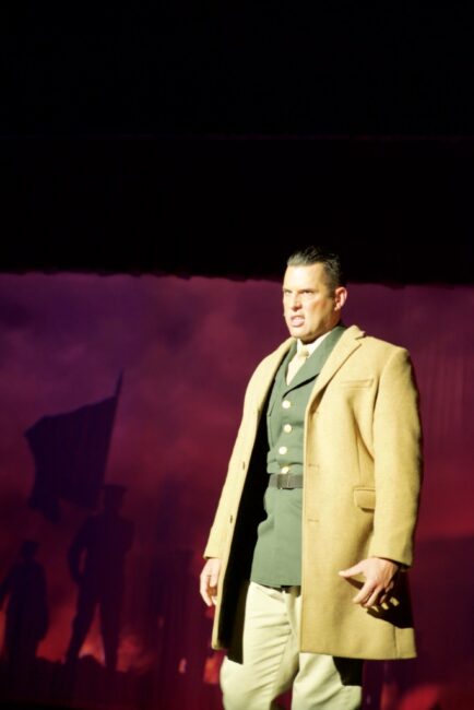 Casey Gomes as Gleb in Anastasia at Glyndon Area Players 📷 awgulphotography