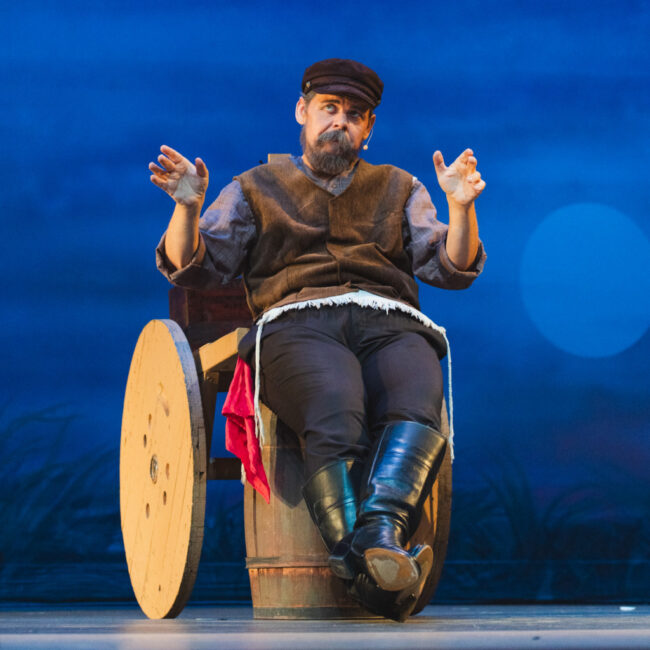 James Gilbert as Tevye in Fiddler on the Roof 📷 Matthew Peterson