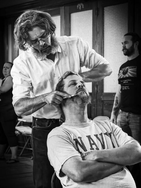 Sweeney Todd rehearsal shots with Rogue Swan Theatre Company 📷 James Craig