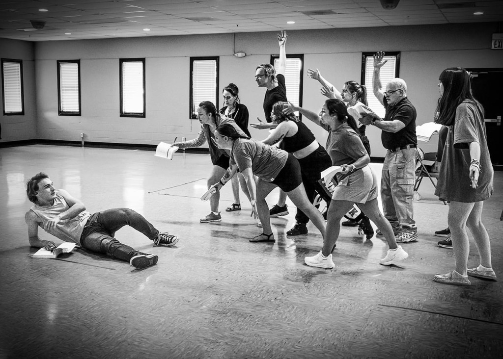 Sweeney Todd rehearsal shots with Rogue Swan Theatre Company 📷 James Craig