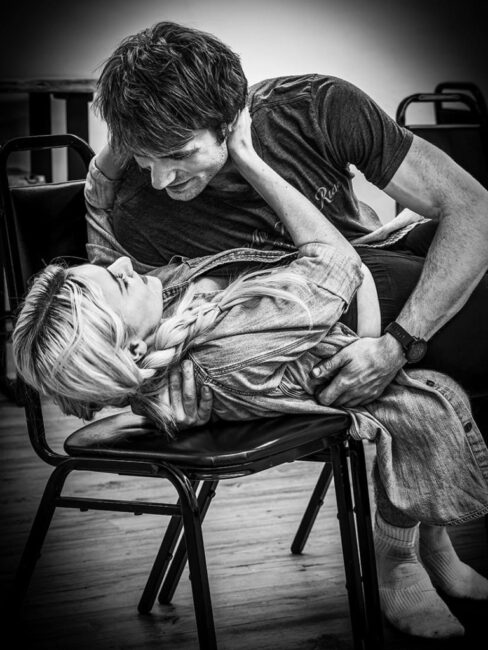 Sweeney Todd rehearsal shots with Rogue Swan Theatre Company 📷 James Craig