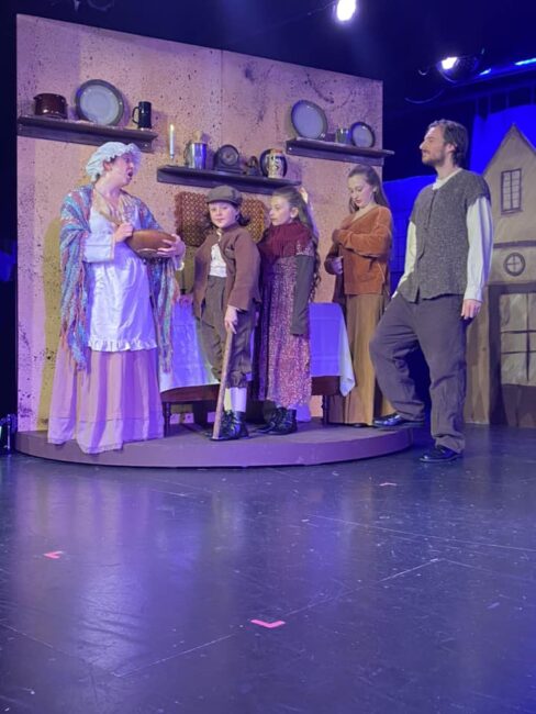 A Christmas Carol at Tidewater Players 📷 Sarah O'Hara